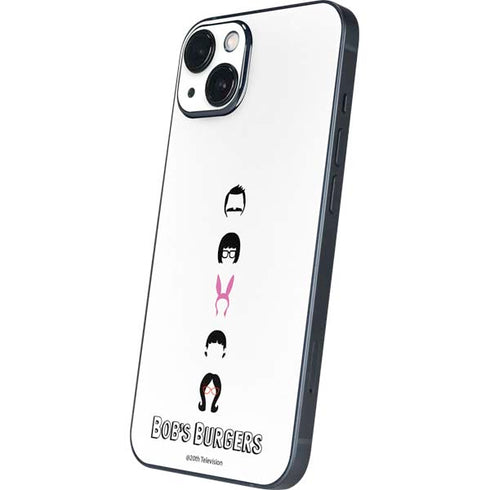 Bobs Burgers Silhouette iPhone 14 Plus Skin